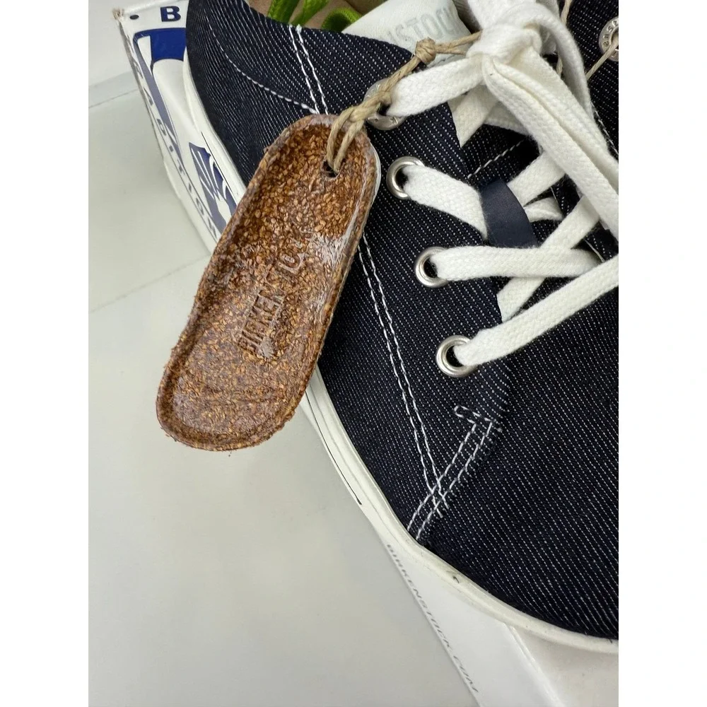 Birkenstock Arran Blue Denim Sneakers Shoes 33 US L2‎ 448301 Youth Size 2 NWB
